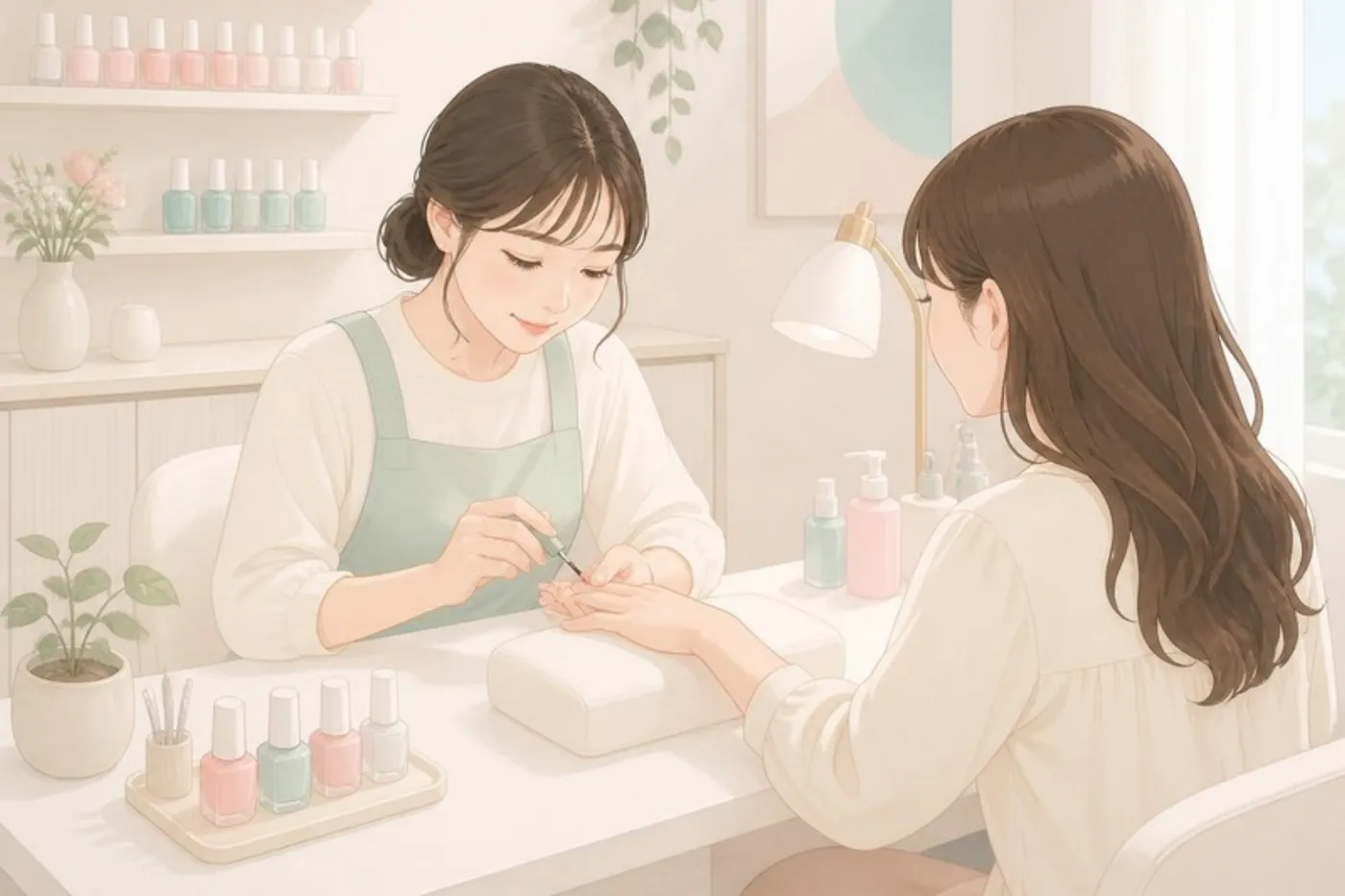 ネイルの施術